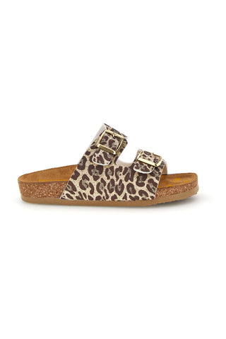 Copati z živalskim potiskom in zaponkami Pittarello bio 257A206SR by Bambina | Pittarello