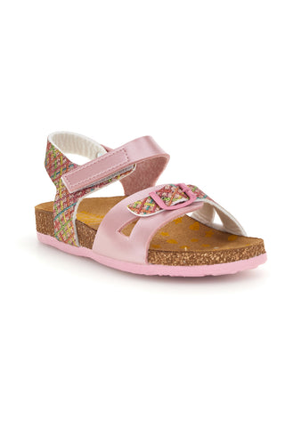 Roza sandali z zaponkami Pittarello bio 257A084SR