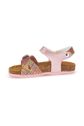 Roza sandali z zaponkami Pittarello bio 257A084SR
