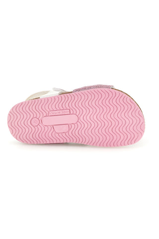 Beli in roza sandali z zaponkami Pittarello bio 257A187SR