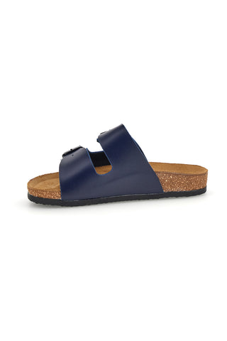 Modri copati z dvojno zaponko Pittarello bio 257A206SR