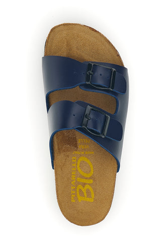 Modri copati z dvojno zaponko Pittarello bio 257A206SR