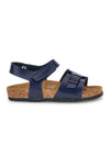 Modri sandali z naramnicami Pittarello bio 257A080SR