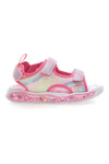 Roza sandali z lučkami in trakovi Pitt kids 11507