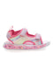 Roza sandali z lučkami in trakovi Pitt kids 11507