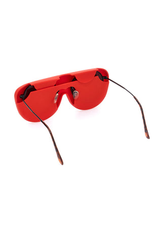 Shranite očala rdeča mehka in prožna Indigeno Metropolitano GLASSES HOLDER 1