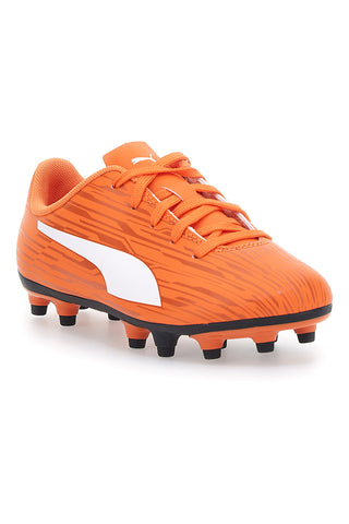 Oranžni nogometni čevlji Puma Rapido III FG/AG Jr