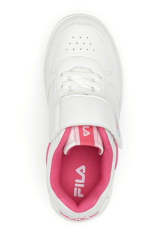 Superge z zaponko Fila Court Velcro Bele