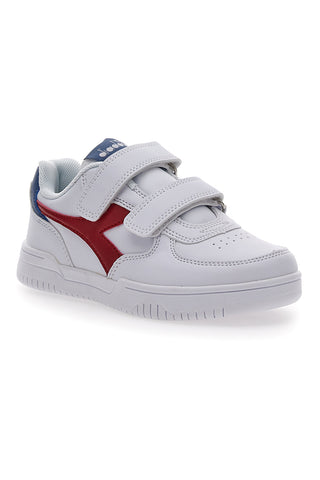 Bele superge z velcro zaponko Diadora Raptor Low PS