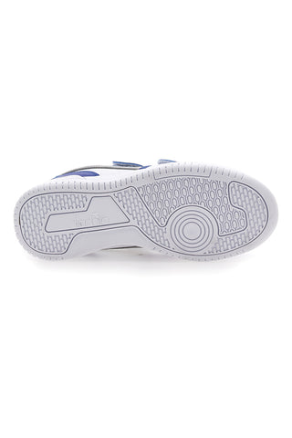 Bele in modre superge z sivim logotipom Diadora Raptor Low Ps