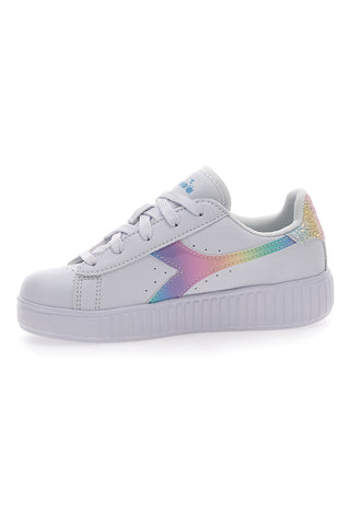 Bele in mavrične superge Diadora Game Step PS