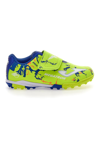 Fluorescentno rumeni čevlji za malonogomet z velcro zaponko Joma Megatron Jr 2409