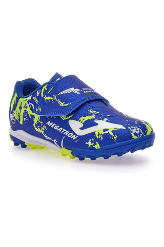 Modri čevlji za malonogomet z velcro trakom Joma Megatron Jr 2404