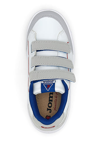 Bele superge s tremi trakovi Joma Agora JR 2404