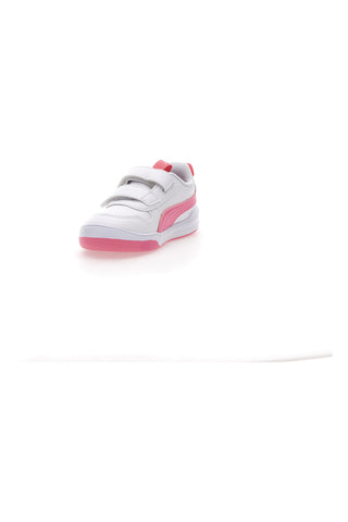 Bele in roza superge z velcro trakovi Puma Multiflex Sl V Inf