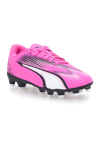 Fuksijevi nogometni čevlji za otroke Puma Ultra Play FG/AG