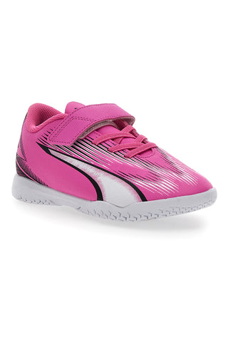 Fuksija Puma Ultra Play It V Jr nogometni čevlji