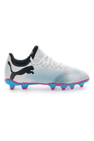 Bele nogometne čevlje Puma Future 7 Play Fg/Ag Jr
