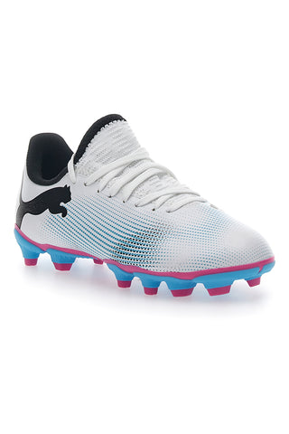 Bele nogometne čevlje Puma Future 7 Play Fg/Ag Jr