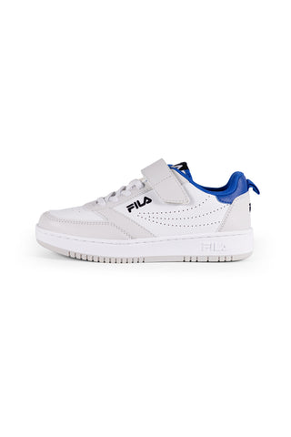 Bele superge z velcro zapenjanjem Fila Rega Kids