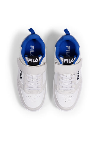 Bele superge z velcro zapenjanjem Fila Rega Kids
