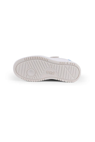 Bele superge z velcro zapenjanjem Fila Rega Kids