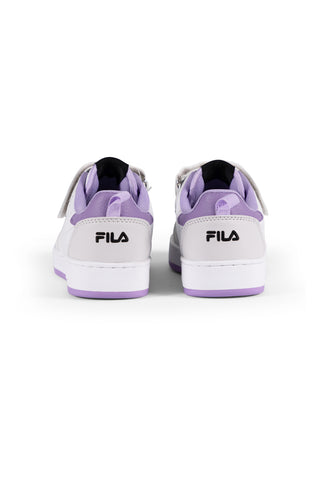 Bele superge z lila podplatom Fila Rega Velcro