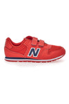 Rdeče superge z velcro trakovi New Balance PV500CRN