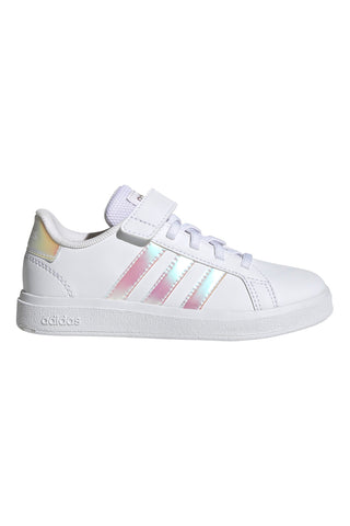 Bele superge z velcro zapenjanjem Adidas Grand Court 2 El