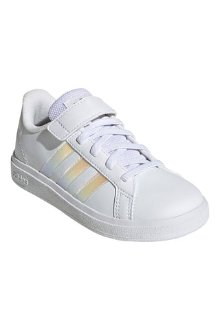 Bele superge z velcro zapenjanjem Adidas Grand Court 2 El
