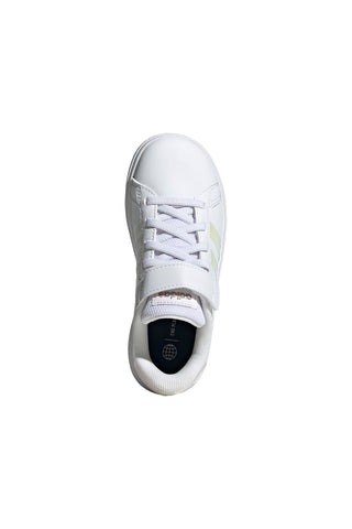Bele superge z velcro zapenjanjem Adidas Grand Court 2 El