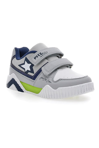 Sive in modre superge s svetlobnimi efekti Pitt Kids 22695