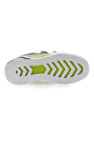 Sive in modre superge s svetlobnimi efekti Pitt Kids 22695