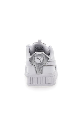Bele in srebrne superge Platform Puma Carina 2.0 Pop Up Mtllcs Ps