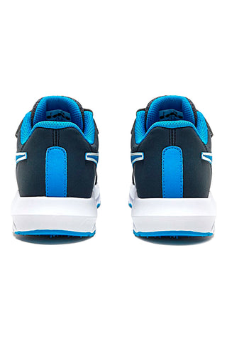 Črni in modri superge z velcro trakovi DIADORA FALCON 4 SL JR V