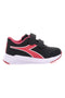 Črni in roza superge z velcro trakovi DIADORA FALCON 4 SL JR V