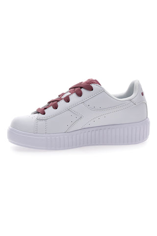 Bele superge z rdečimi vezalkami DIADORA GAME STEP P PS FLUFFY