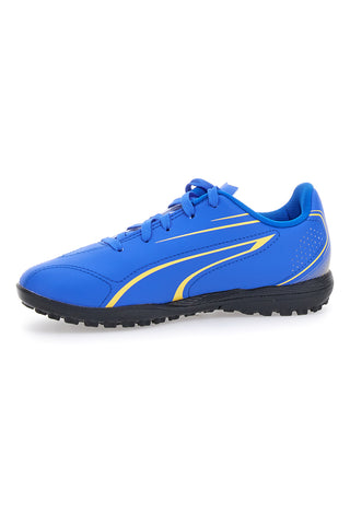 Modri nogometni čevlji Puma Vitoria TT JR