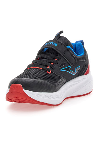 Črni športni copati z velcro trakom Joma Ferro JR 2429