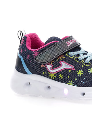 Navy superge z barvnimi lučkami Joma Space JR 2403