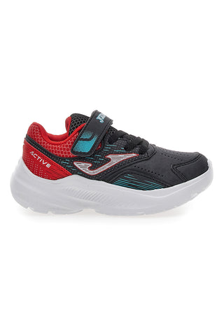 Črni in rdeči športni copati Joma Active Jr 2401