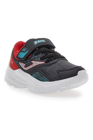 Črni in rdeči športni copati Joma Active Jr 2401