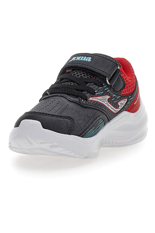 Črni in rdeči športni copati Joma Active Jr 2401