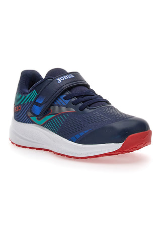 Modri športni copati z odtrgalnimi motivi Joma JR30 2403