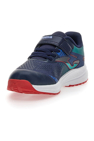 Modri športni copati z odtrgalnimi motivi Joma JR30 2403