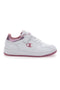 Bele in roza superge z velcro trakom CHAMPION RD18 FOIL LOW G PS