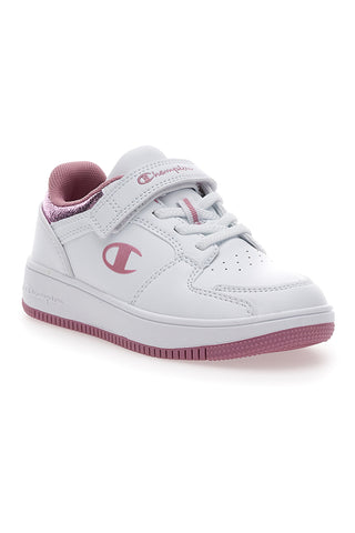 Bele in roza superge z velcro trakom CHAMPION RD18 FOIL LOW G PS