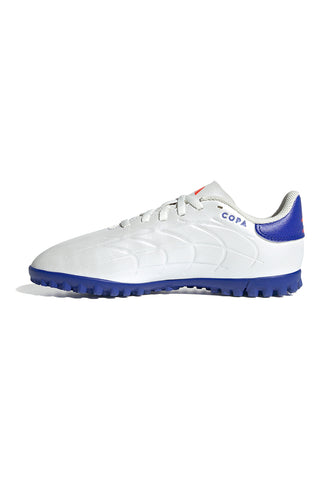 Bele in modre nogometne čevlje Adidas Copa Pure 2 Club Tf J