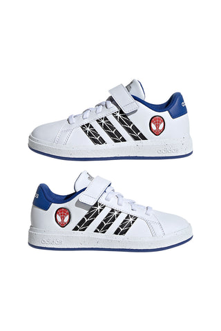 Bele in modre superge ADIDAS Marvel's Spider-Man Grand Court Kid