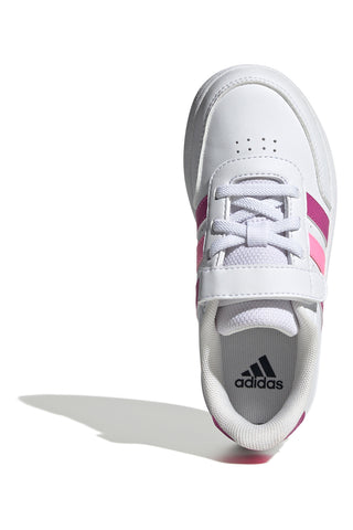 Bele in roza superge Adidas Breaknet 2 El C